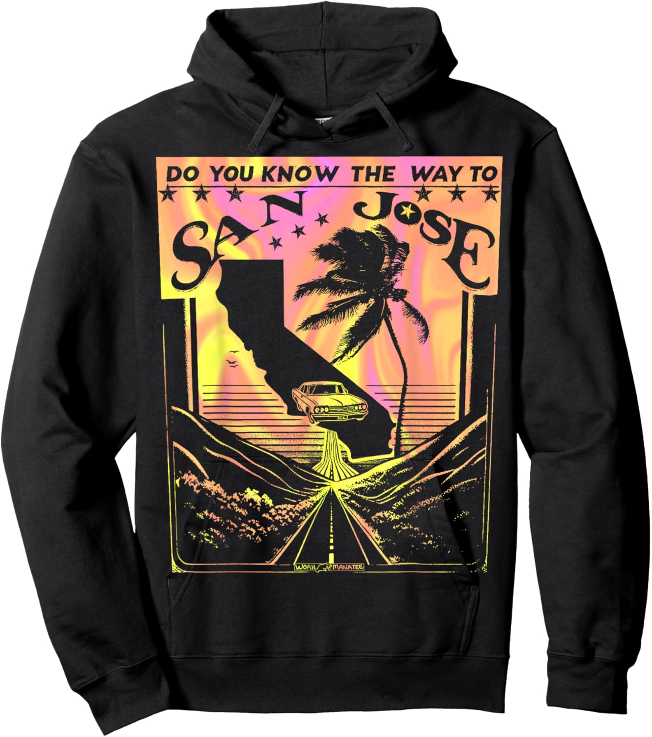 Do You Know the Way to San Jose? Hoodie - Hoodie | Black