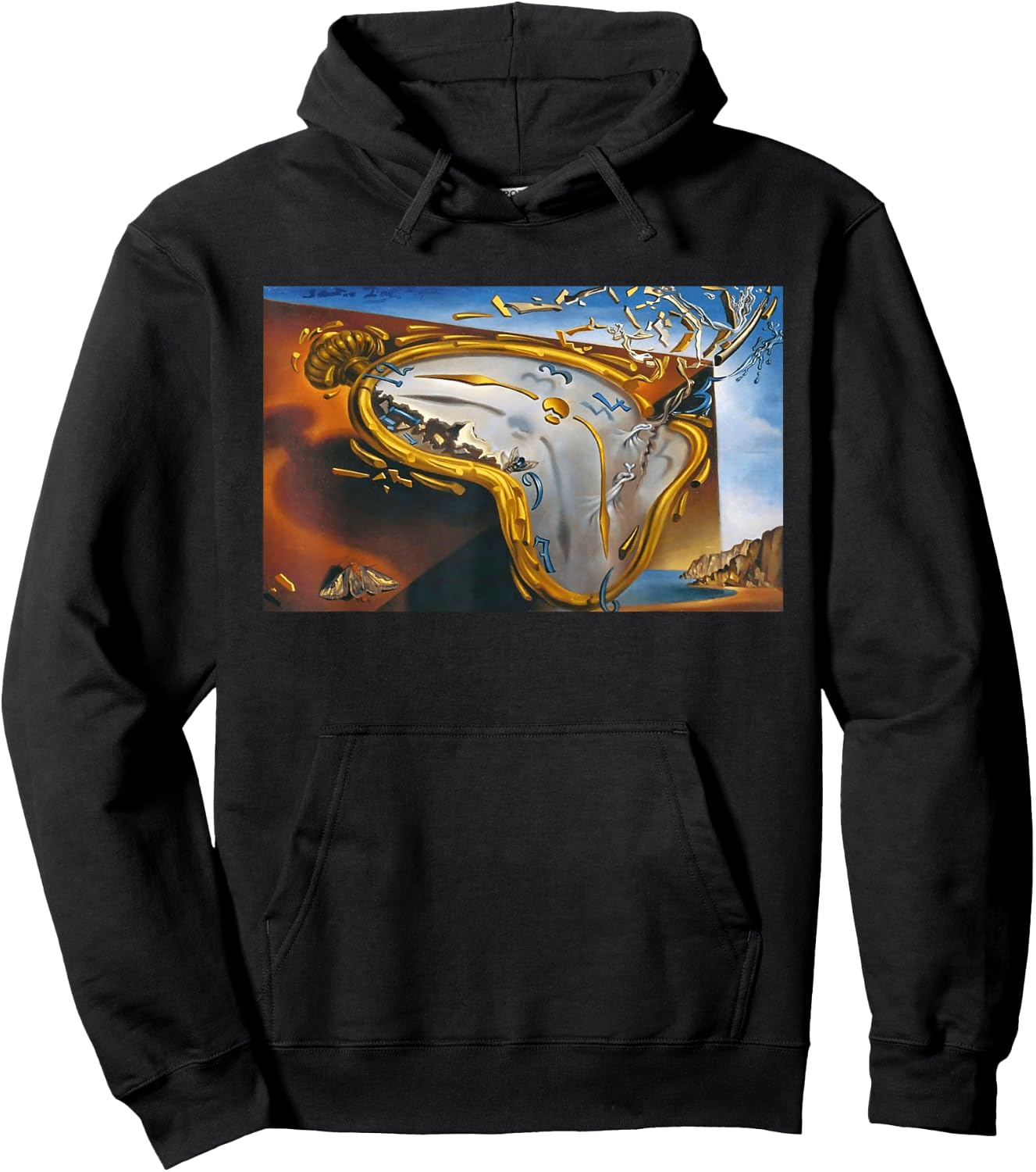 Famous Painting Illustration. Hoodie - Hoodie | Black