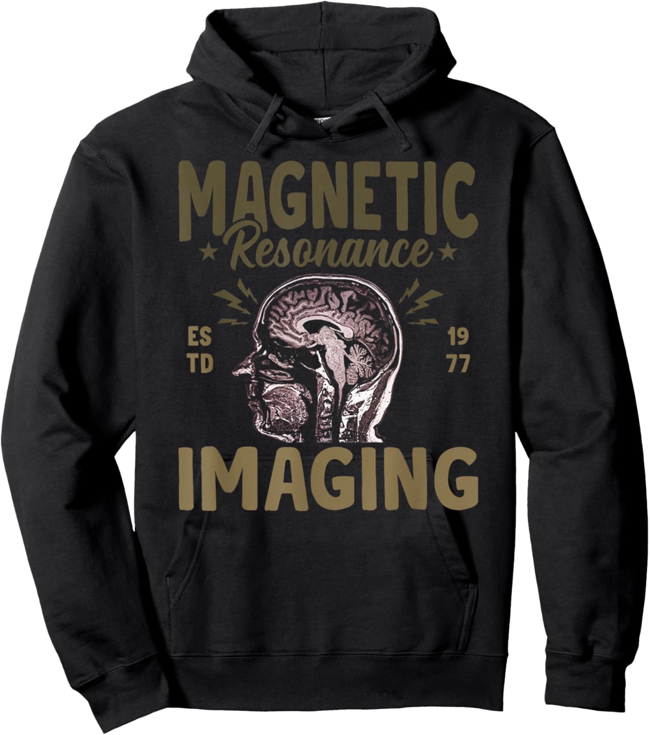 MRI Technologist Radiology Tech Magnetic Resonance Rad Tech Hoodie - Hoodie | Black