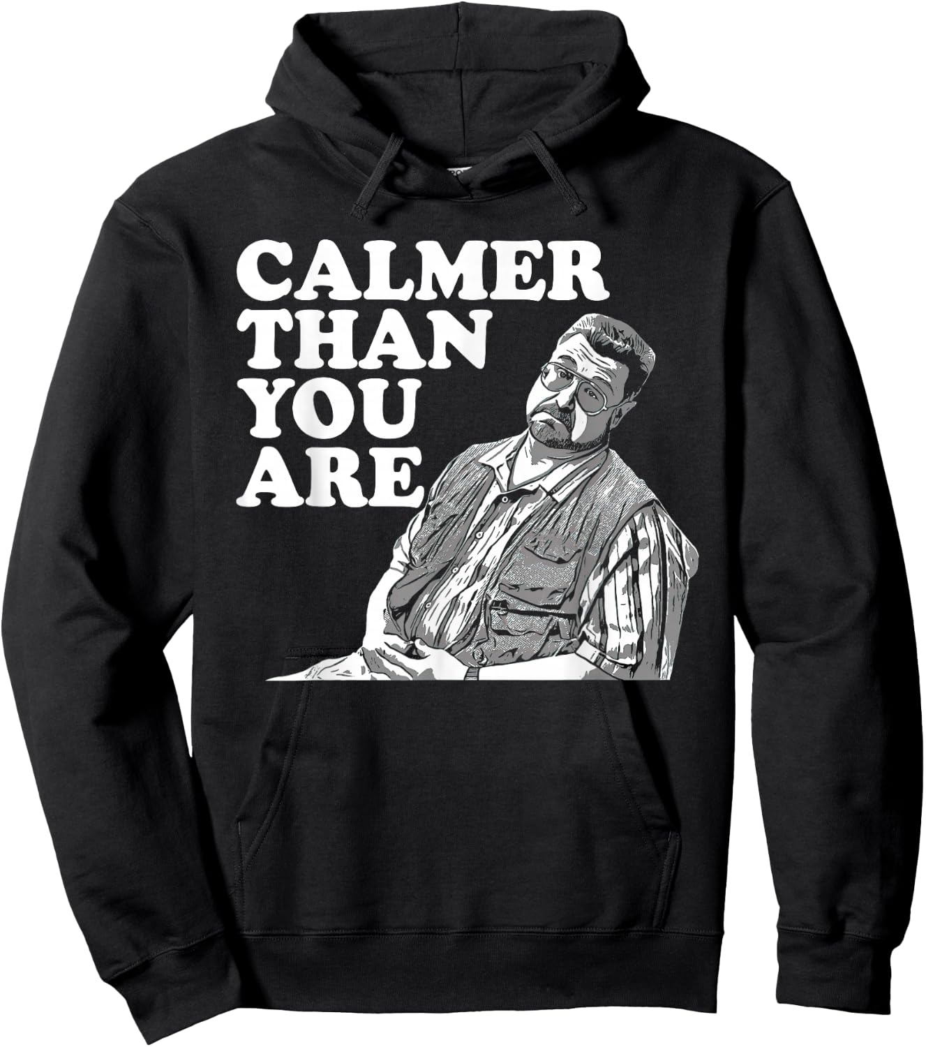 Funny Calmer Than You Are , Women Hoodie - Hoodie | Black