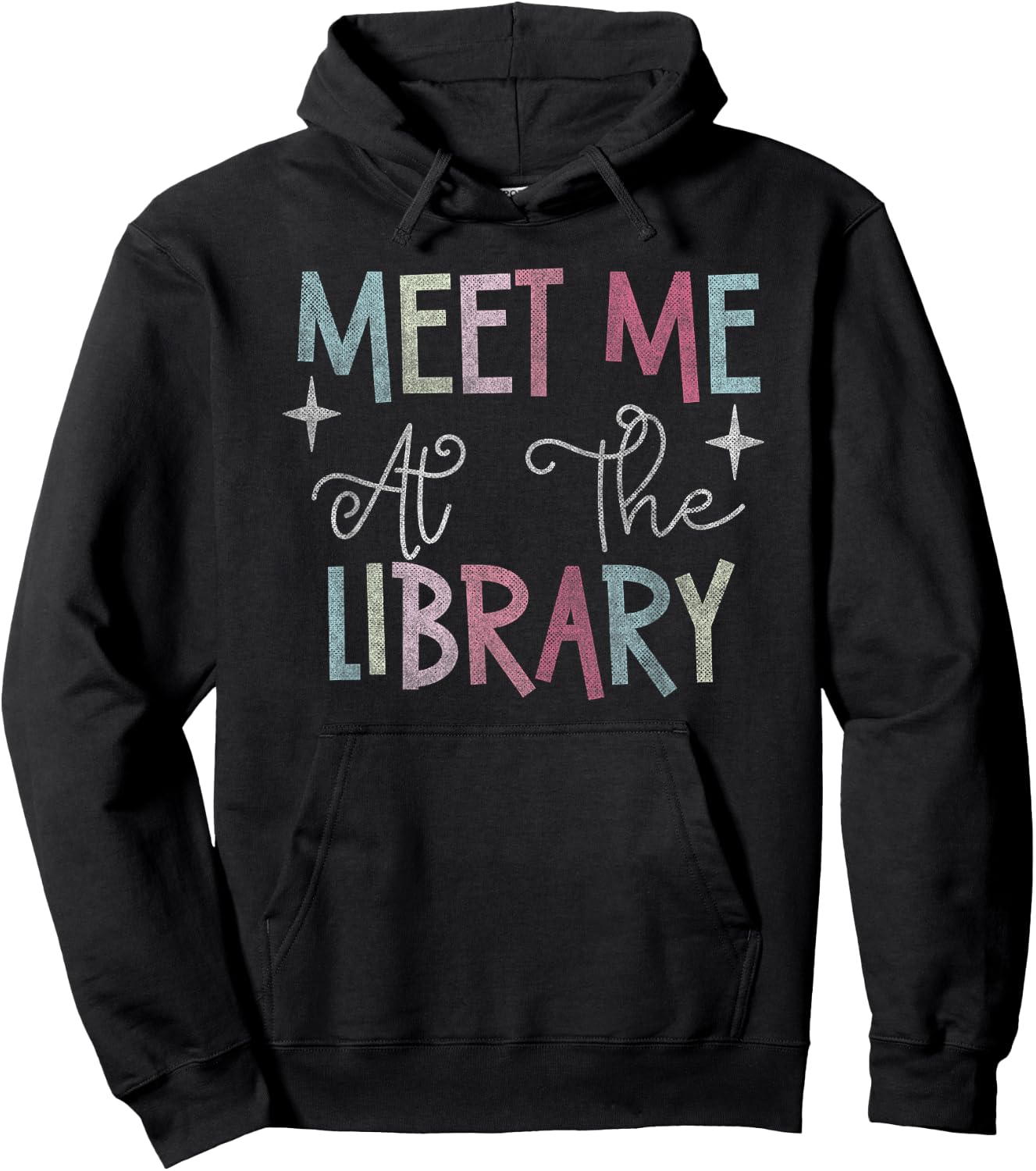 Meet Me At The Library For Teachers And School Librarians Hoodie - Hoodie | Black