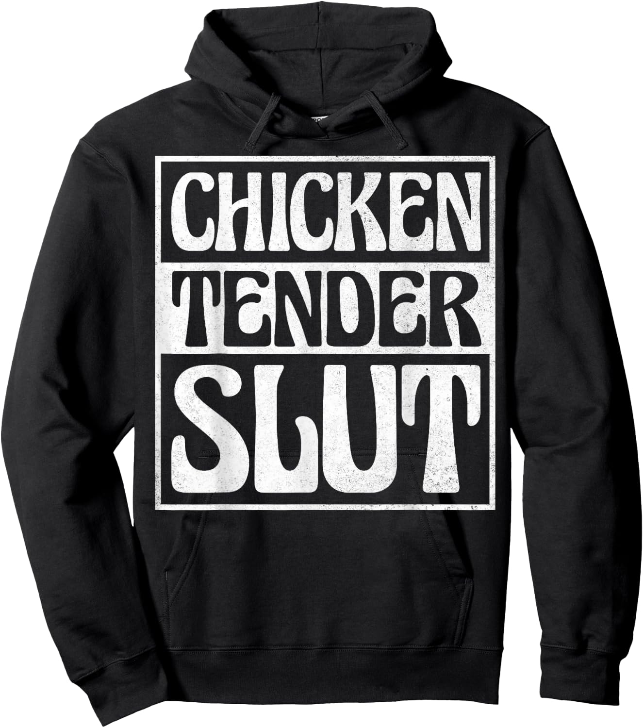 Chicken Tender Slut Hoodie - Hoodie | Black