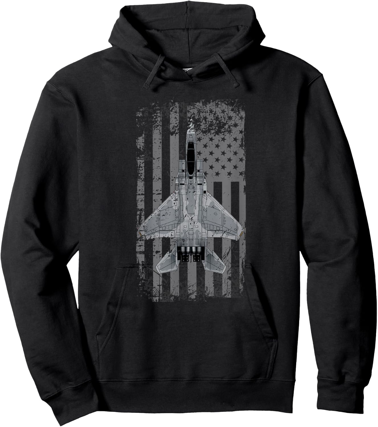 F-15 Eagle Military Pilot Hoodie - Hoodie | Black