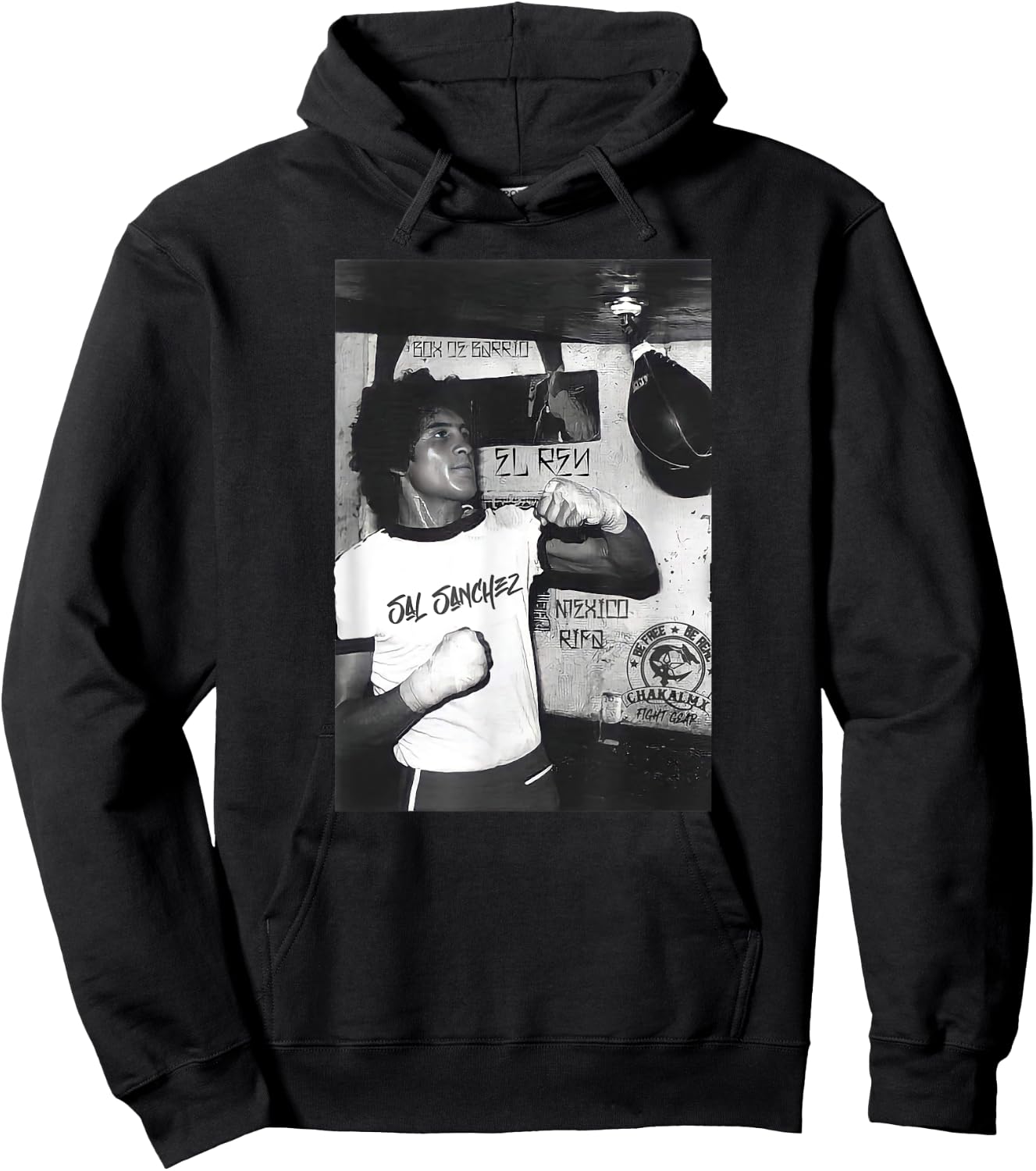 Sal Sanchez - Mexican Boxing King Chakalmx Hoodie - Hoodie | Black