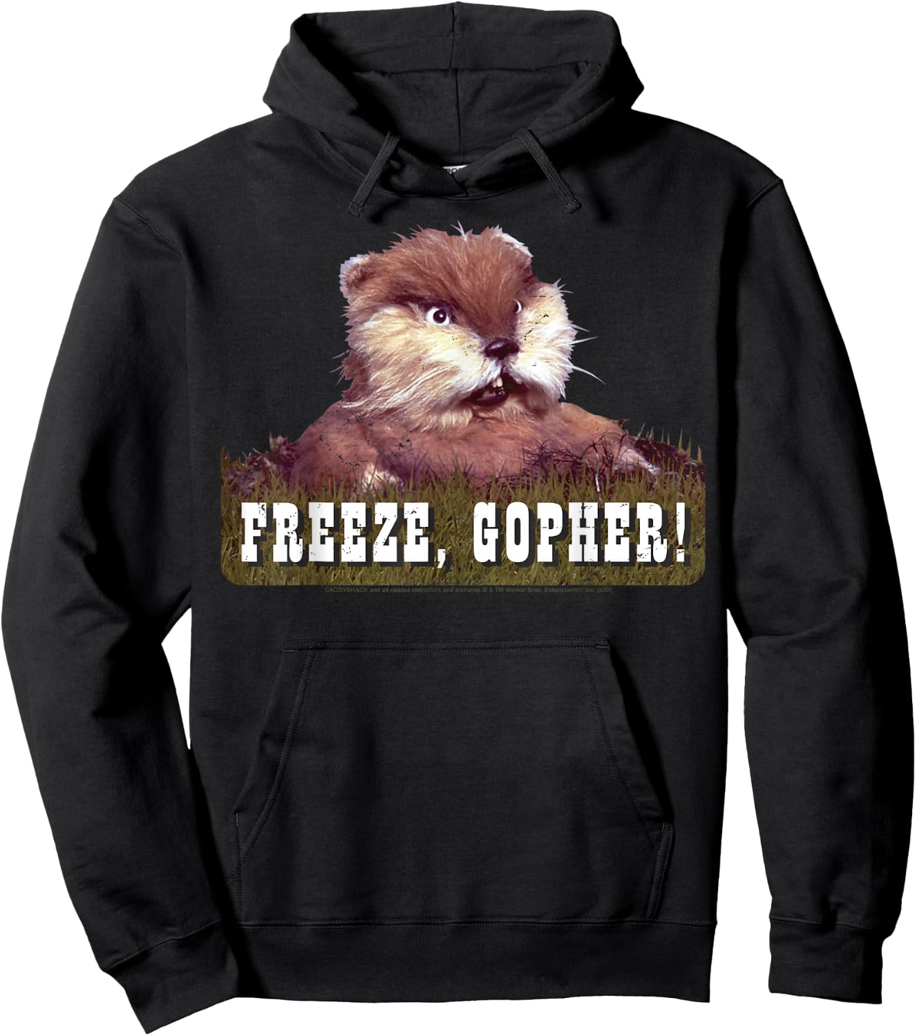 Caddyshack Freeze Gopher Hoodie - Hoodie | Black