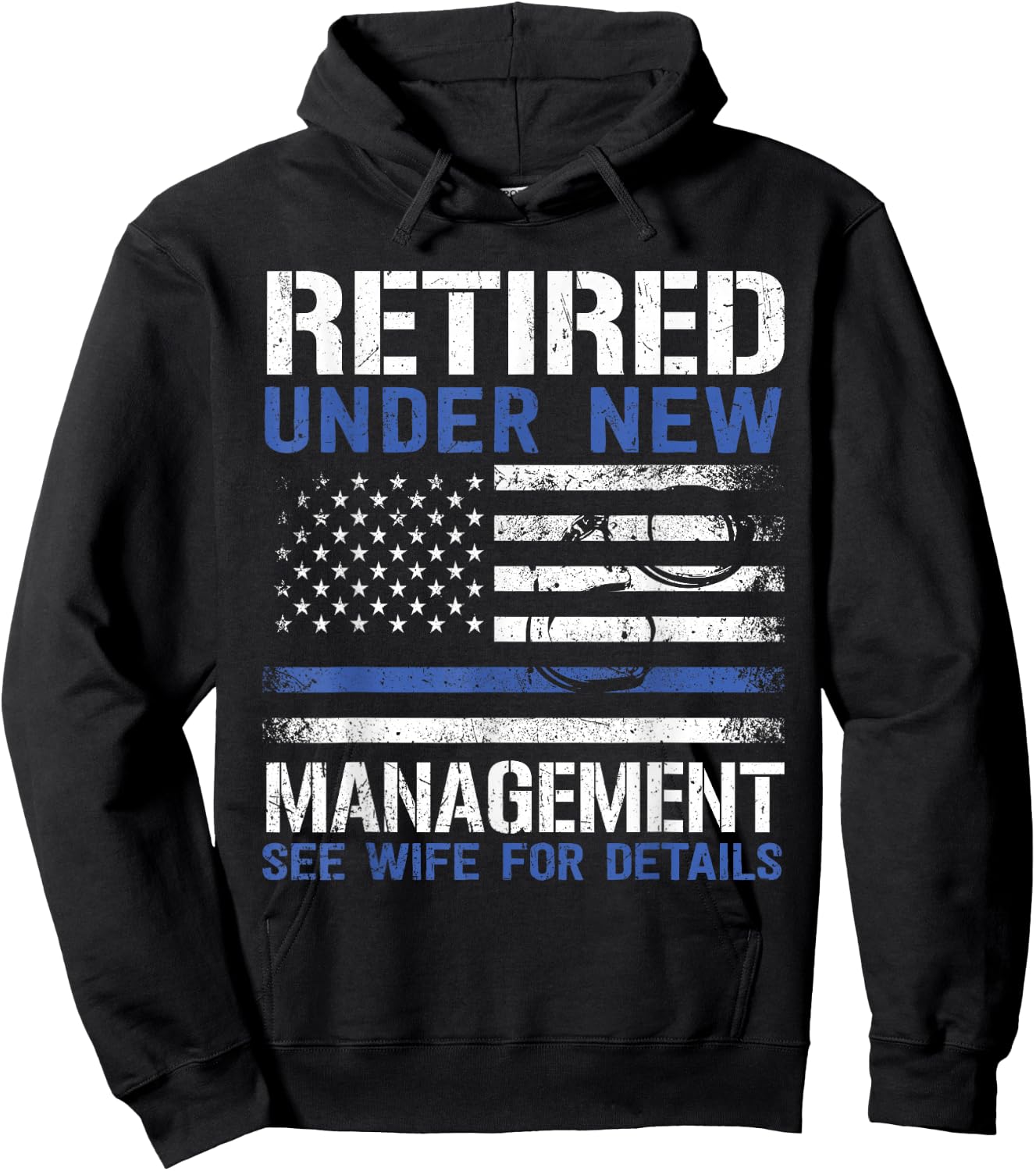 Law Enforcement Retirement Police Retirement Humorous Retired Police Officer Law Enforcement Retirement Hoodie - Hoodie | Black