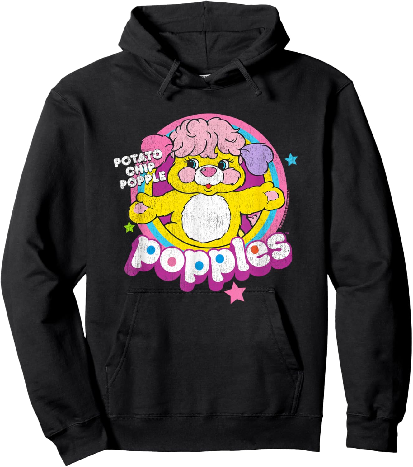 Popples Potato Chip Popple Hoodie - Hoodie | Black