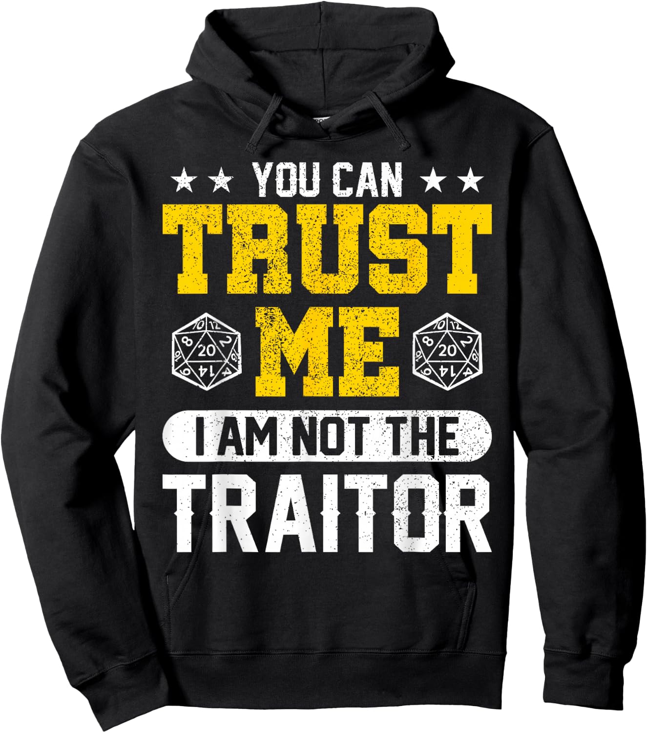 You Can Trust Me I Am Not The Traitor RPG Hoodie - Hoodie | Black