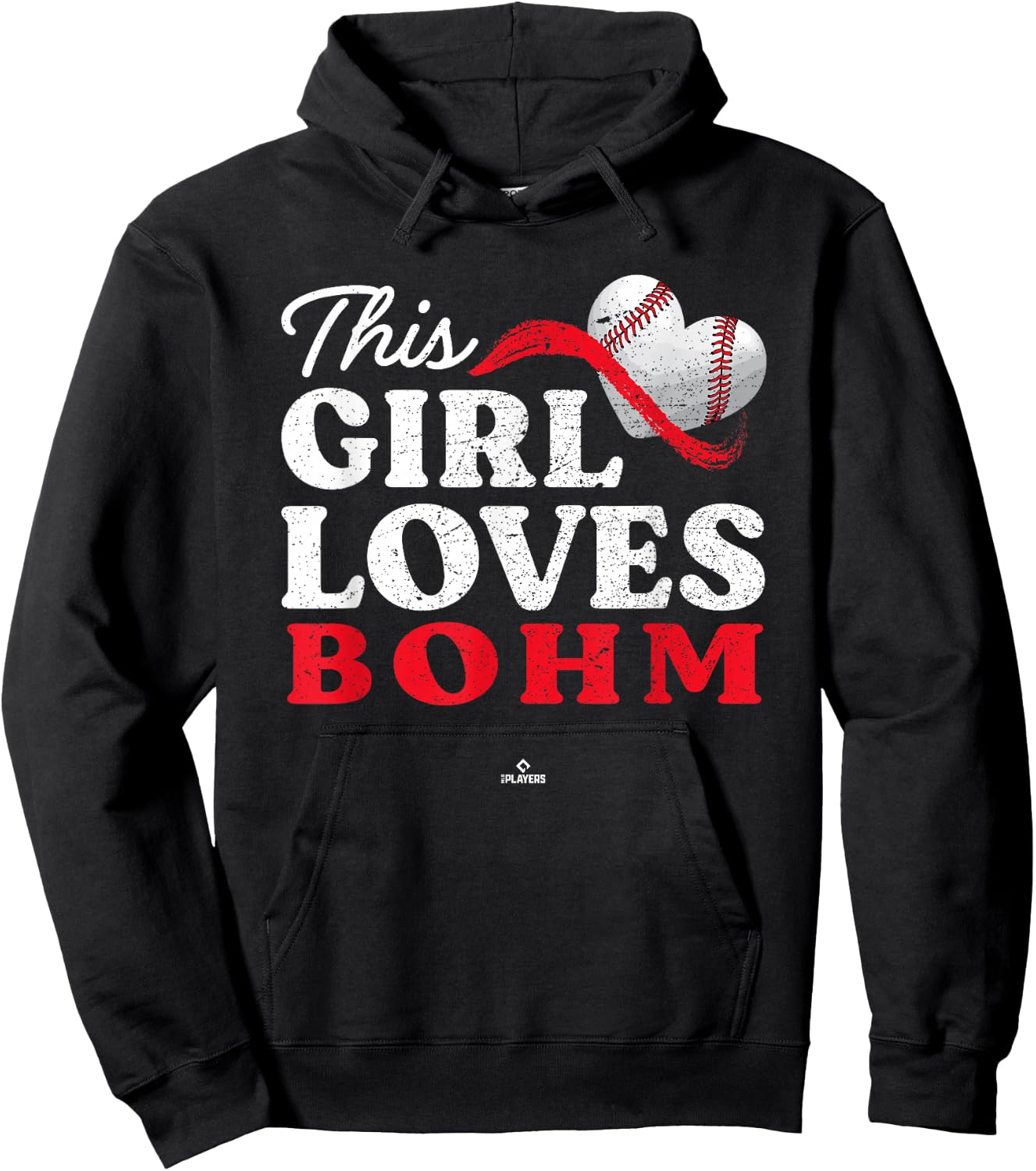 This Girl Loves Alec Bohm Philadelphia MLBPA Hoodie - Hoodie | Black
