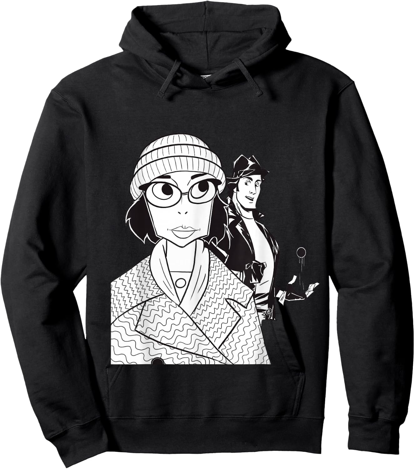 Adrian and Rocky cute lovely sweet Hoodie - Hoodie | Black