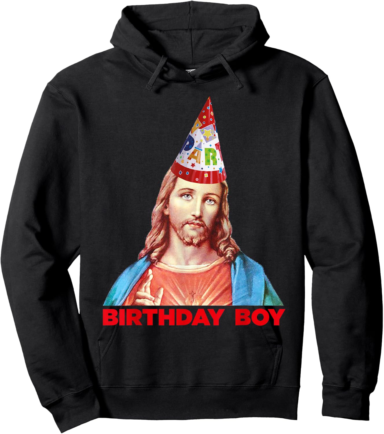 Popfunk -Family Funny Christmas Jesus Birthday Boy Hoodie - Hoodie | Black