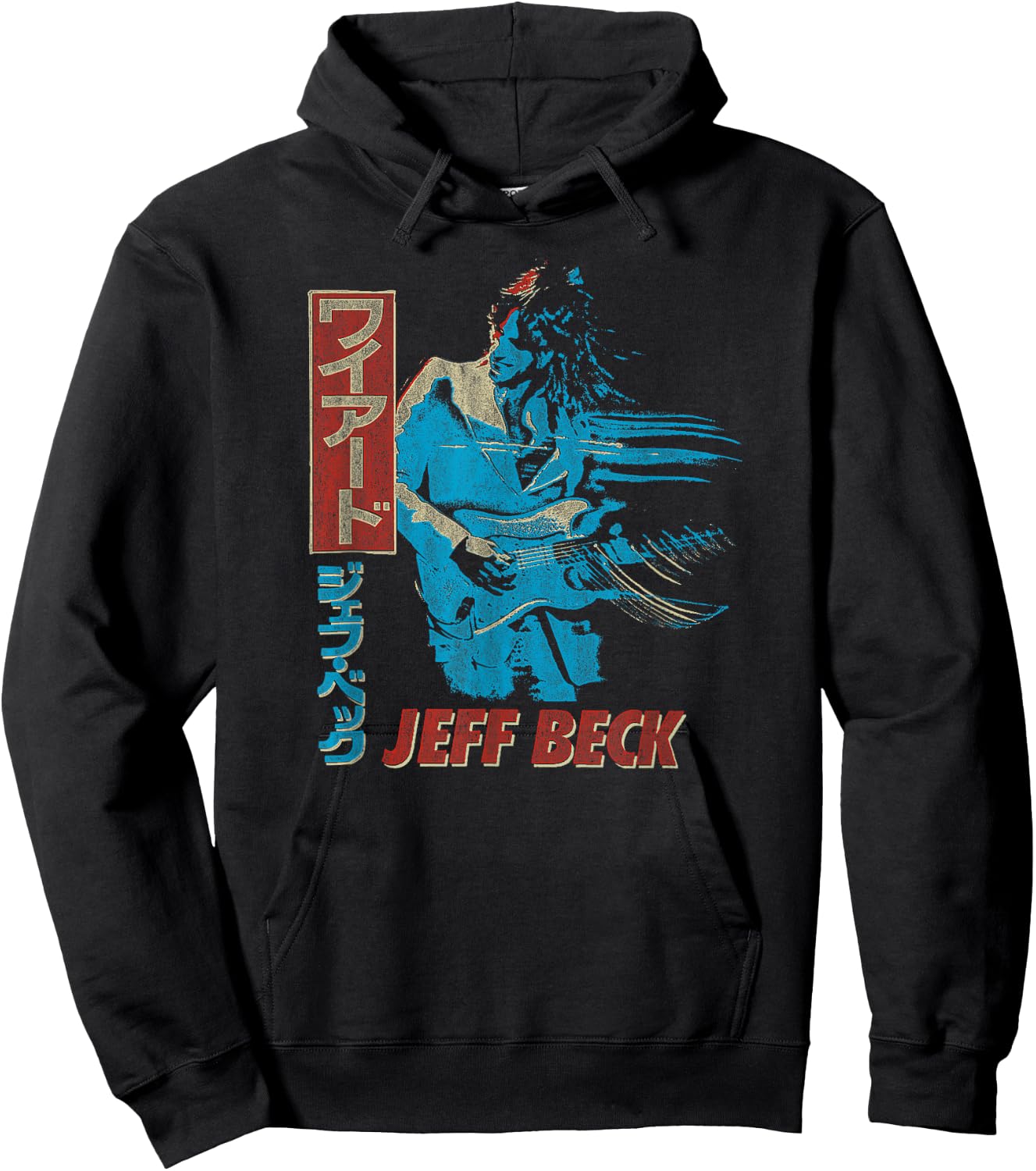 Jeff Beck - Blue Wind Japan Hoodie - Hoodie | Black