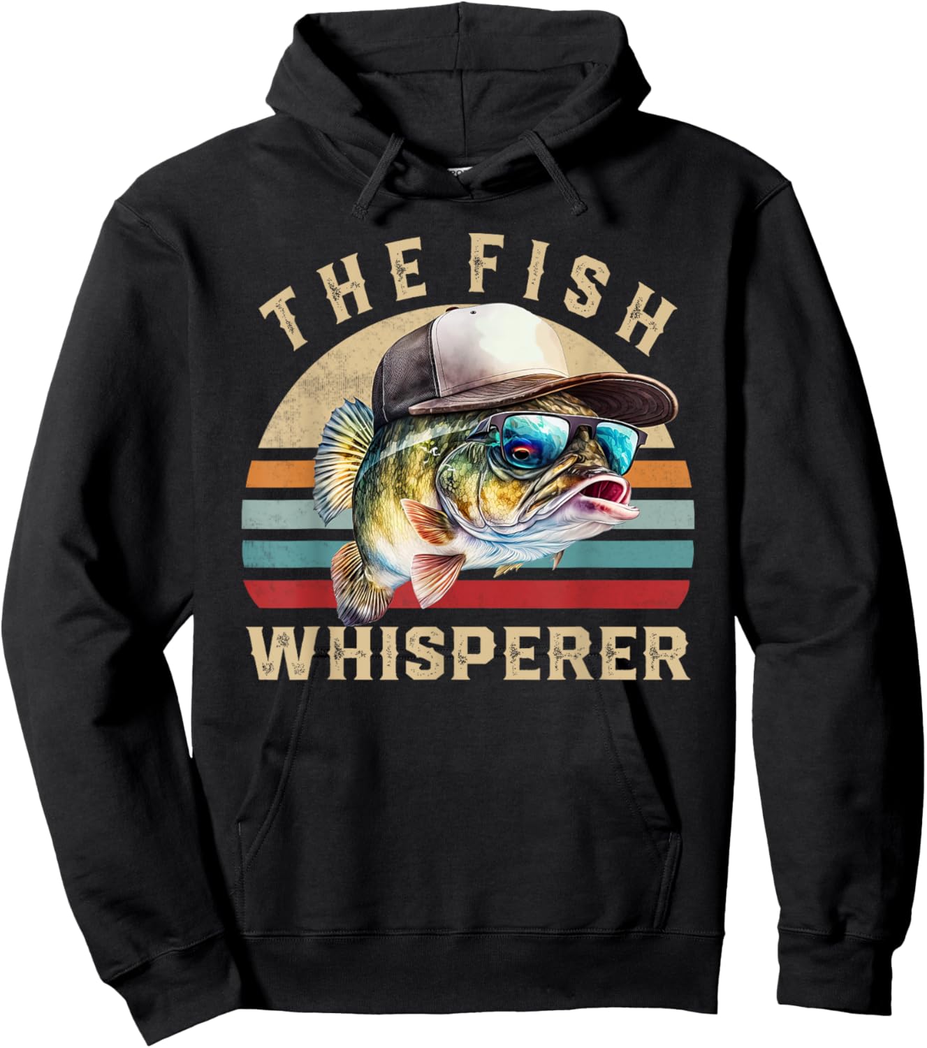 The Fish Whisperer Hoodie - Hoodie | Black