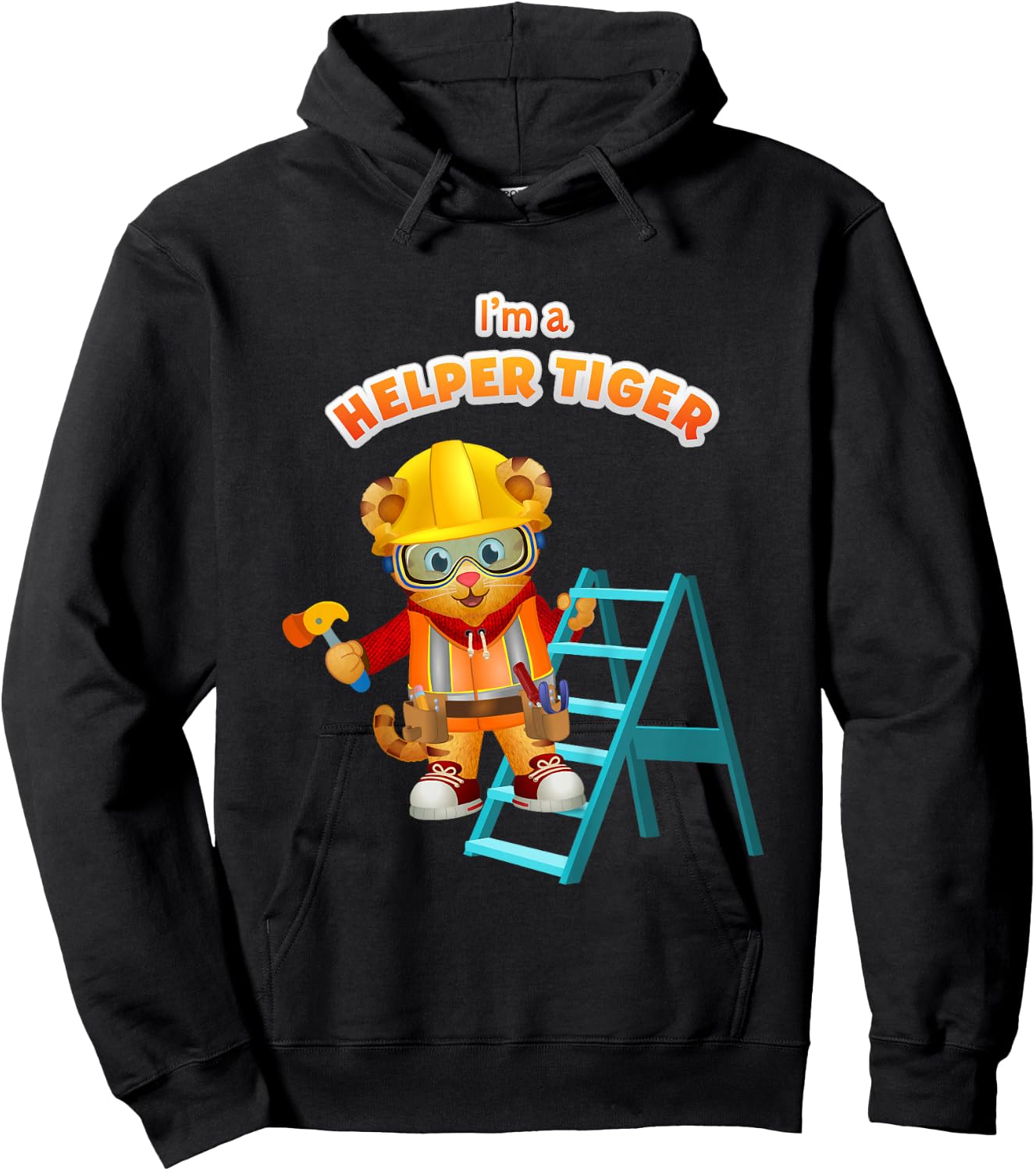 Daniel Tiger's Neighborhood Kids' Character Hoodie - Hoodie | Black
