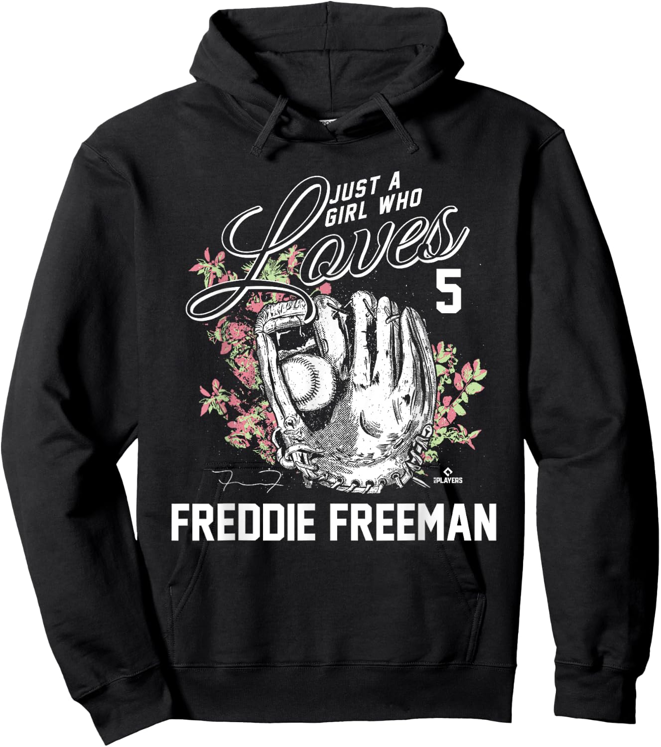 Just a Girl who Loves Freddie Freeman Hoodie - Hoodie | Black