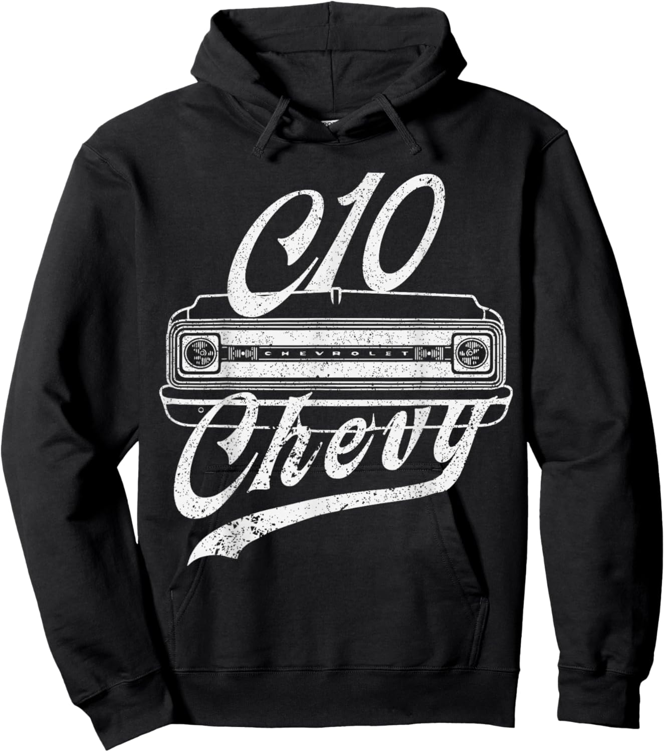 Classic C10 Truck Hoodie - Hoodie | Black