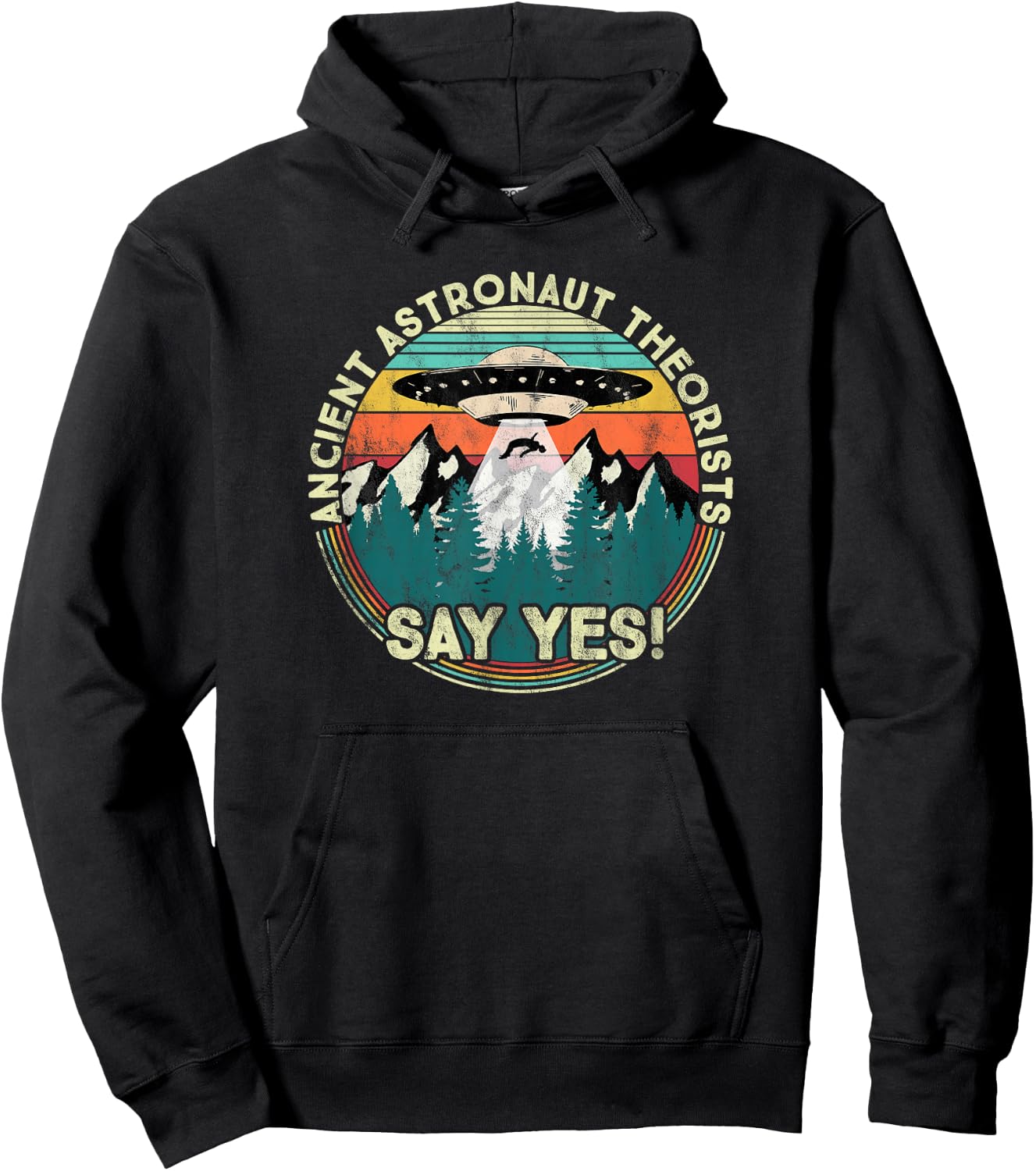 Ancient Astronaut Theorists Say Yes - Aliens Hoodie - Hoodie | Black