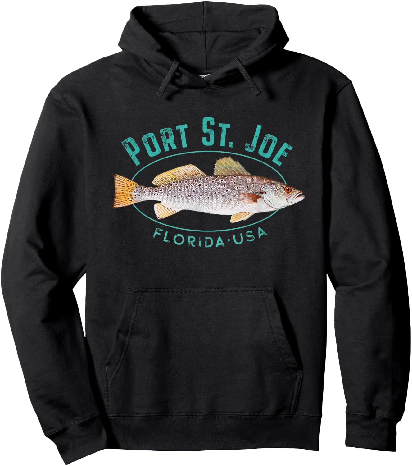 Port St. Joe Florida Hoodie - Hoodie | Black