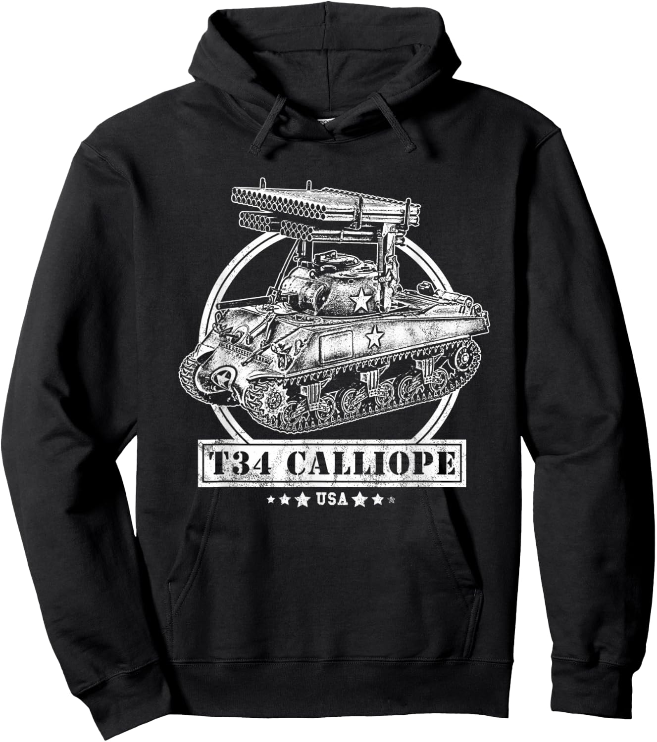 T34 Sherman Calliope Hoodie - Hoodie | Black