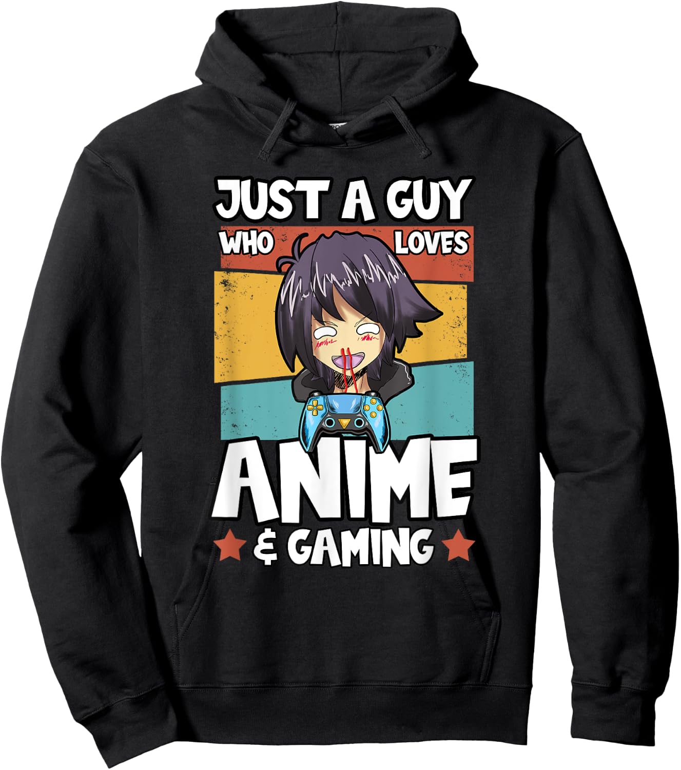 Anime Otaku Weeb Cosplay Merch Funny Gaming Gift Hoodie - Hoodie | Black