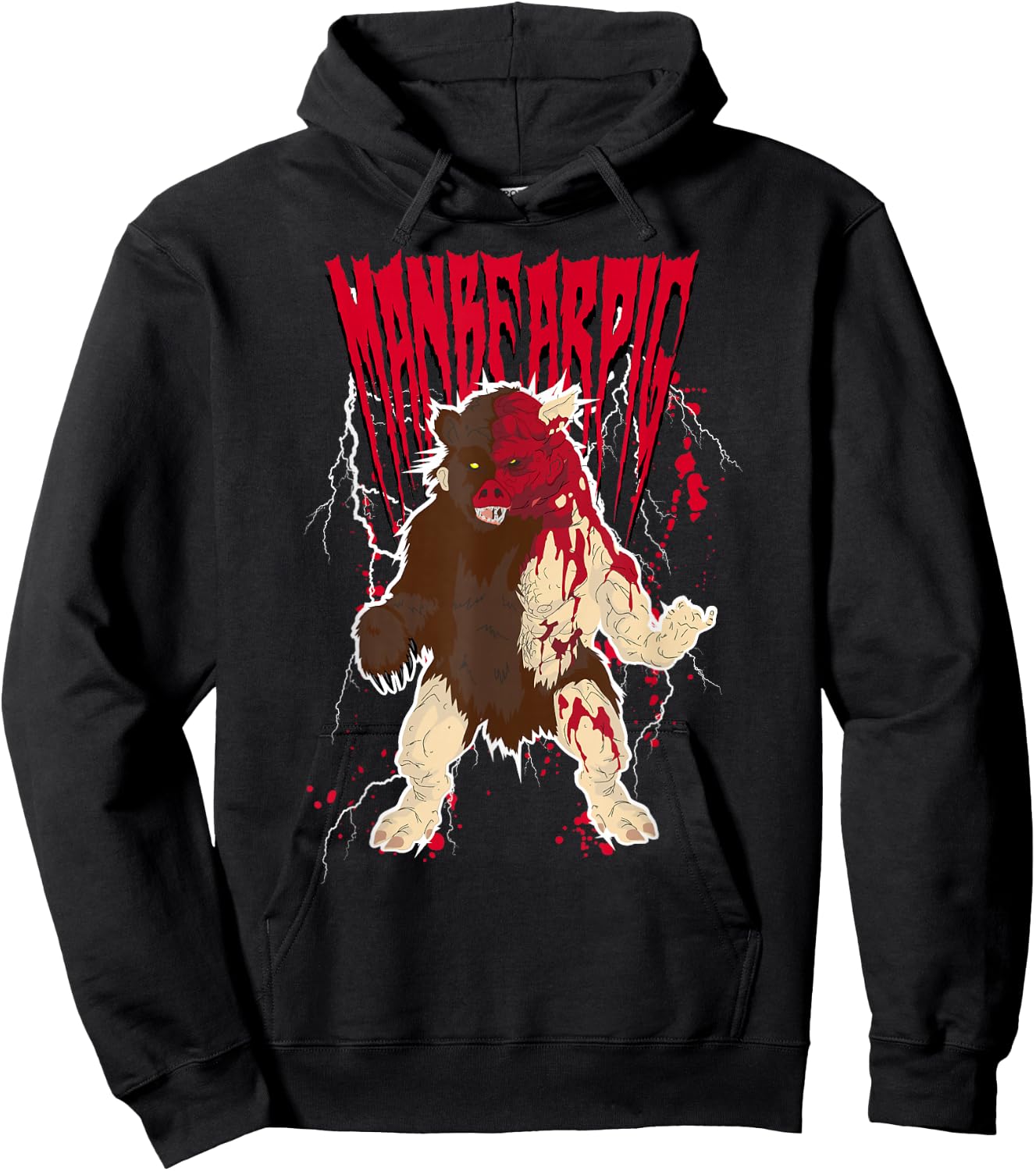 South Park Manbearpig Hoodie - Hoodie | Black