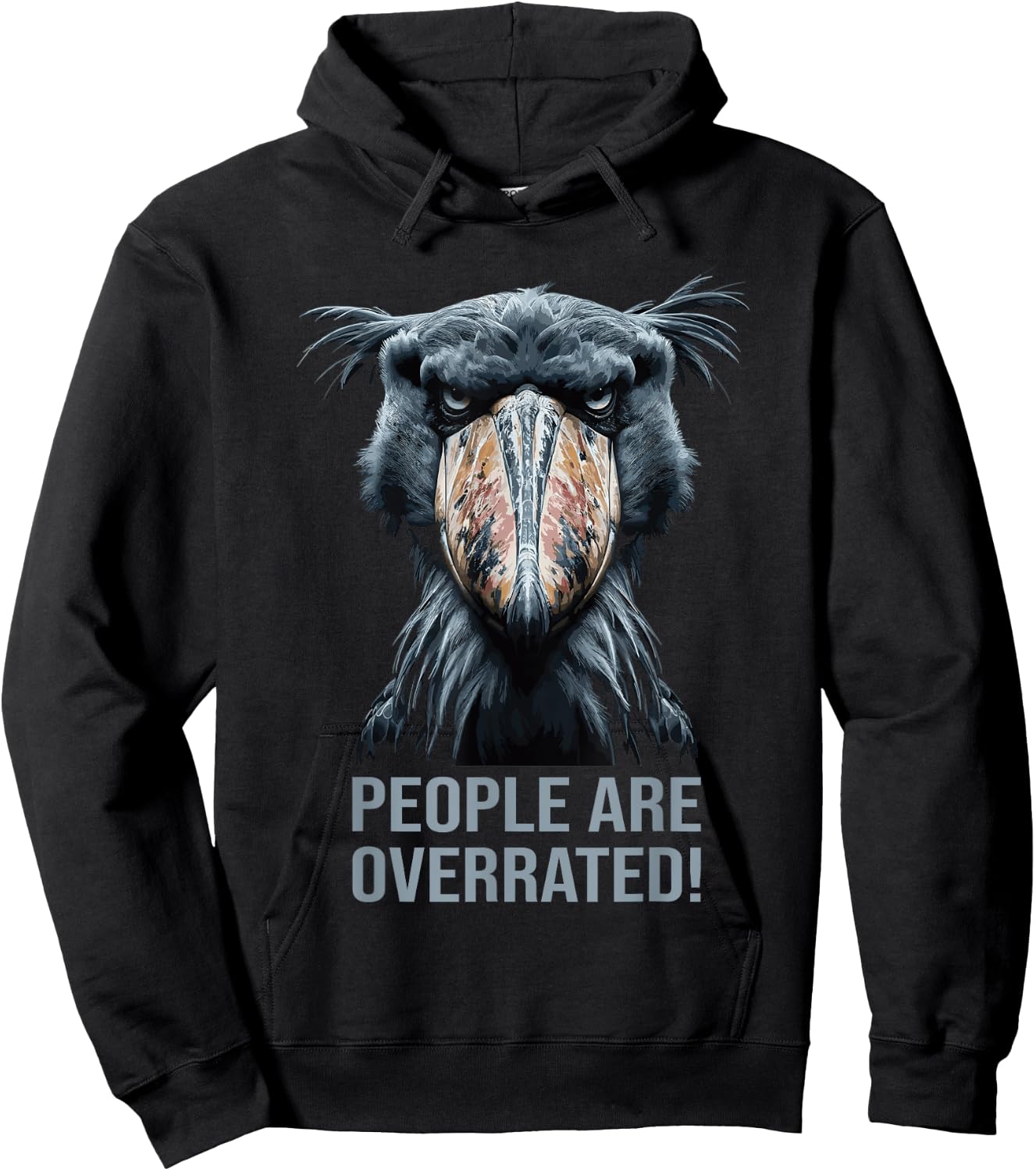 Shoebill Storks Hoodie - Hoodie | Black