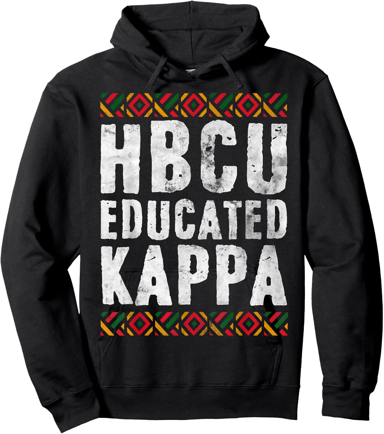 HBCU Educated KAPPA Shirt Historical Black College Alumni Hoodie - Hoodie | Black