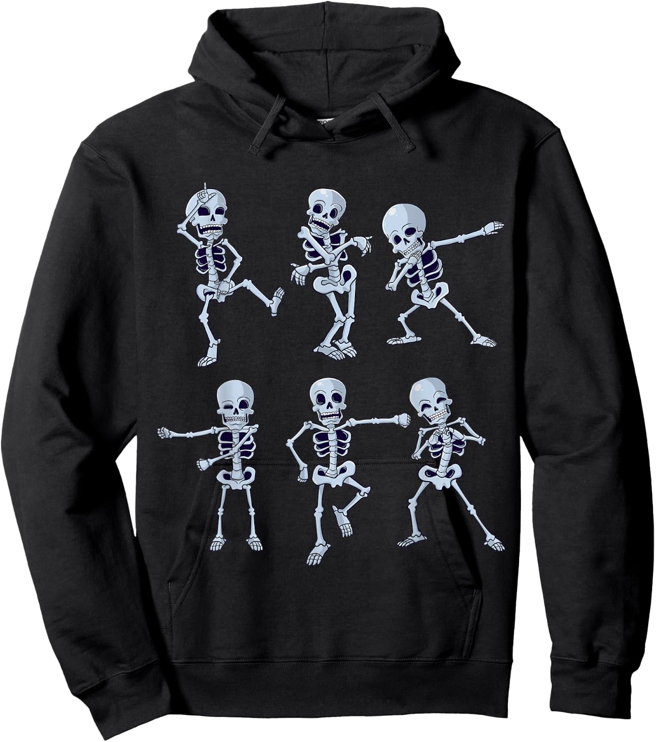 Dancing Skeletons Dabbing Skeleton Dab Boys Girls Halloween Hoodie - Hoodie | Black