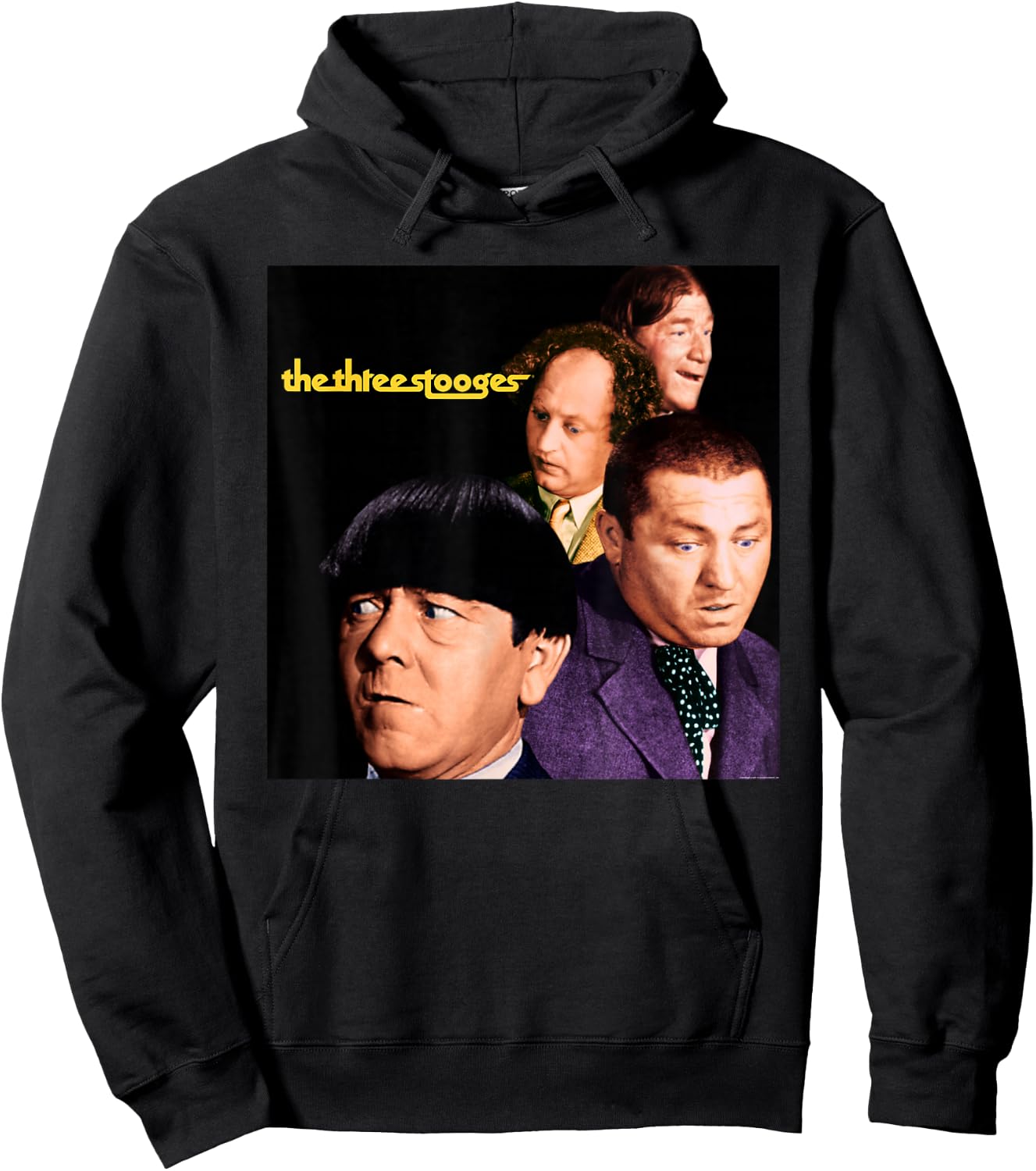 The Three Stooges First Album Hoodie - Hoodie | Black