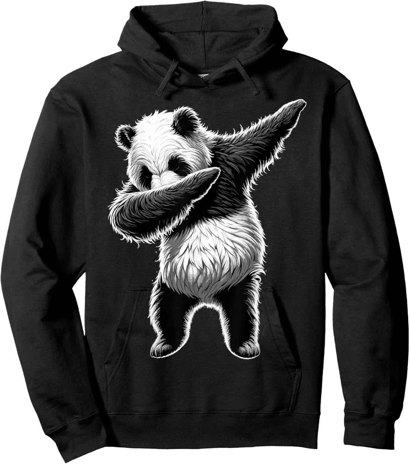 Panda Bear Dabbing Panda Hoodie - Hoodie | Black
