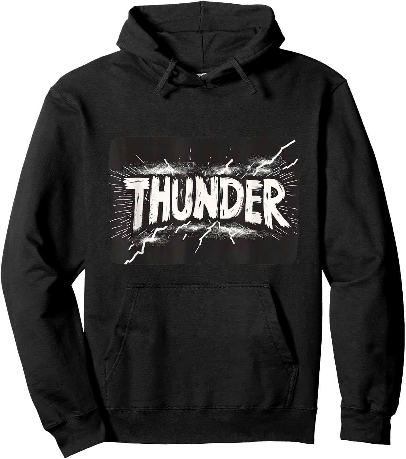 Thunder with lightning Outfit for Boys and Girls Hoodie - Hoodie | Black