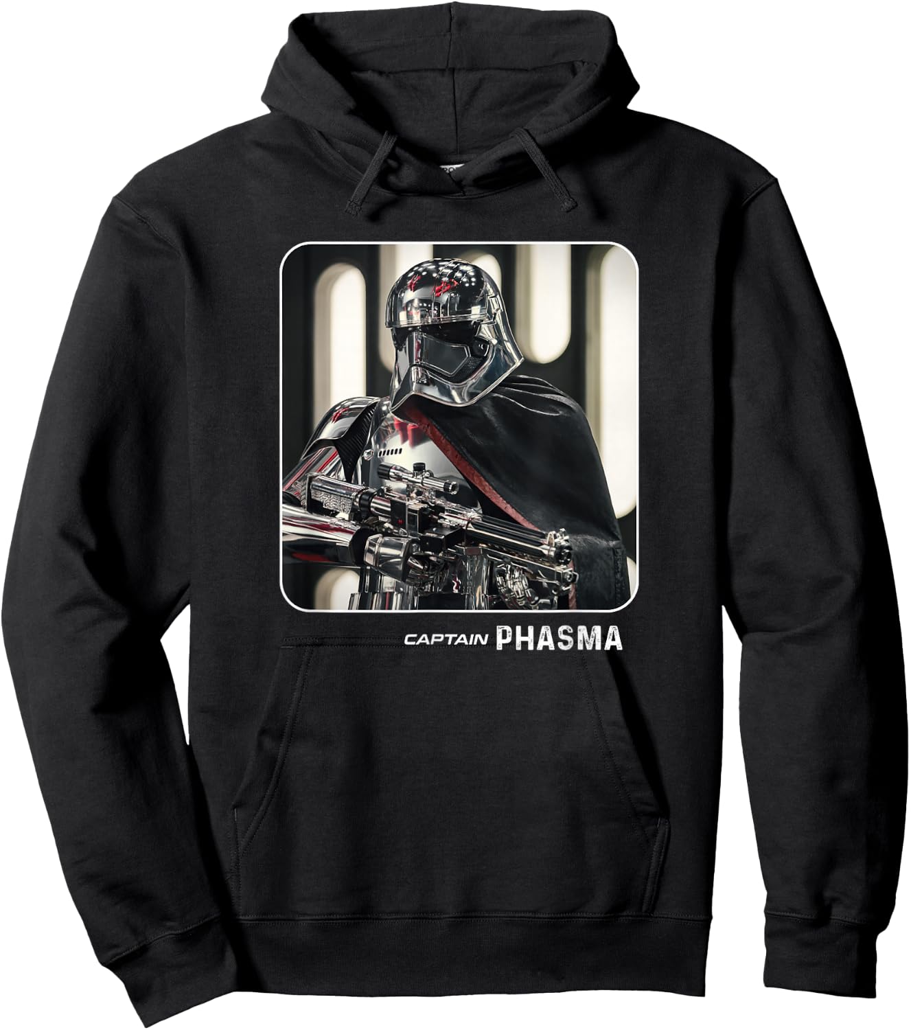 Star Wars The Force Awakens Captain Phasma Hoodie - Hoodie | Black