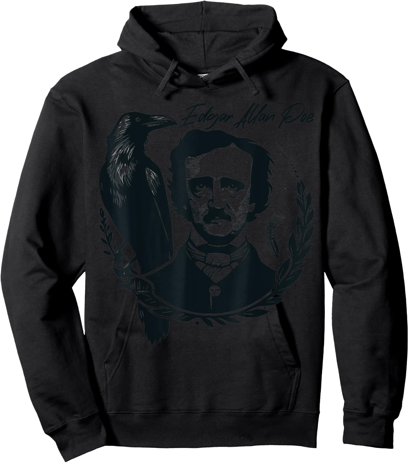 Gothic Edgar Allan Poe Dark Academia Literature Poet Hoodie - Hoodie | Black