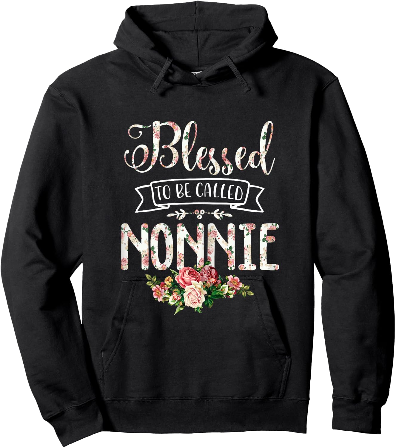 Blessed To Be Called NONNIE Proud Hoodie - Hoodie | Black
