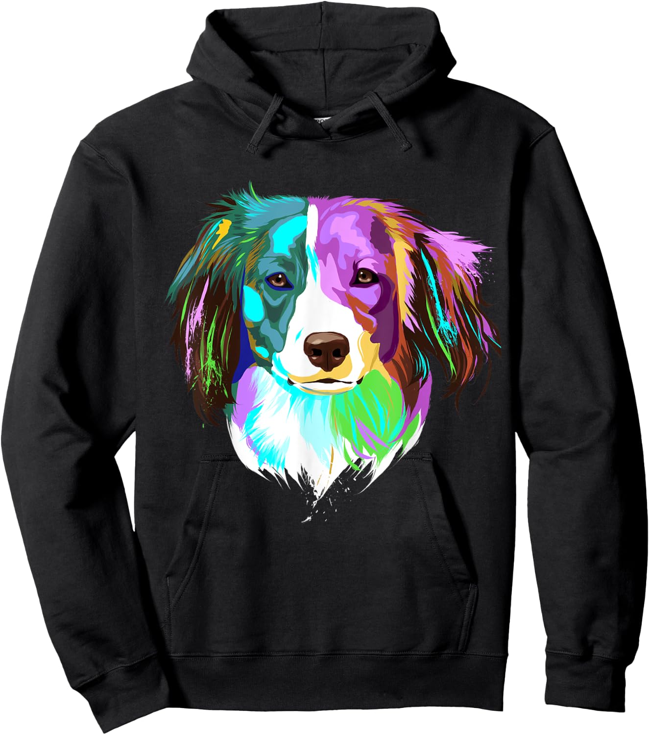 Splash Dog Kooikerhondje Hoodie - Hoodie | Black