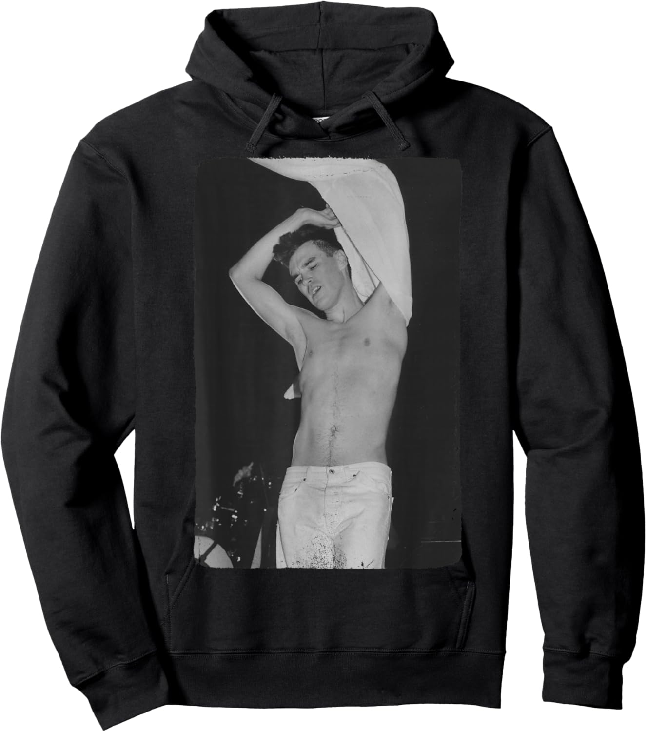 The Smiths Topless Morrissey 1986 by Stephen Wright Hoodie - Hoodie | Black