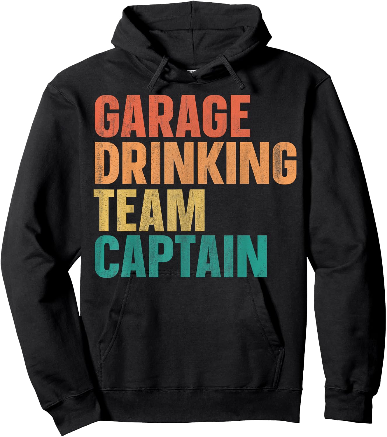 Garage Drinking Team Captain Hoodie - Hoodie | Black