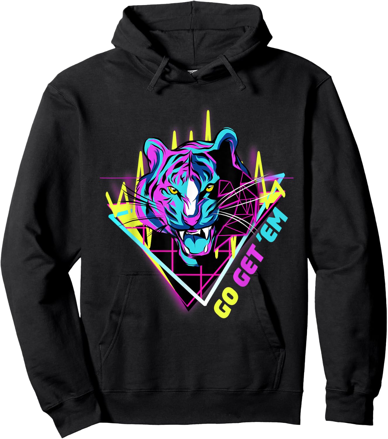 Go Get Em Tiger Hoodie - Hoodie | Black
