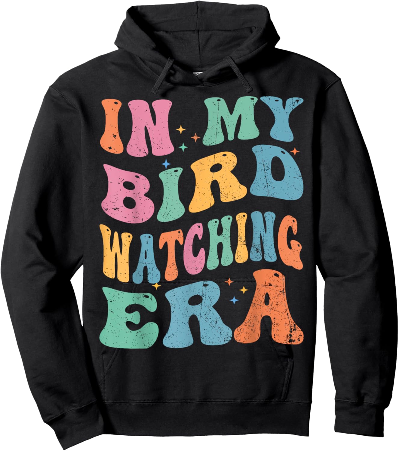 Cute In My Bird Watching Era Funny Birds Lovers Hoodie - Hoodie | Black