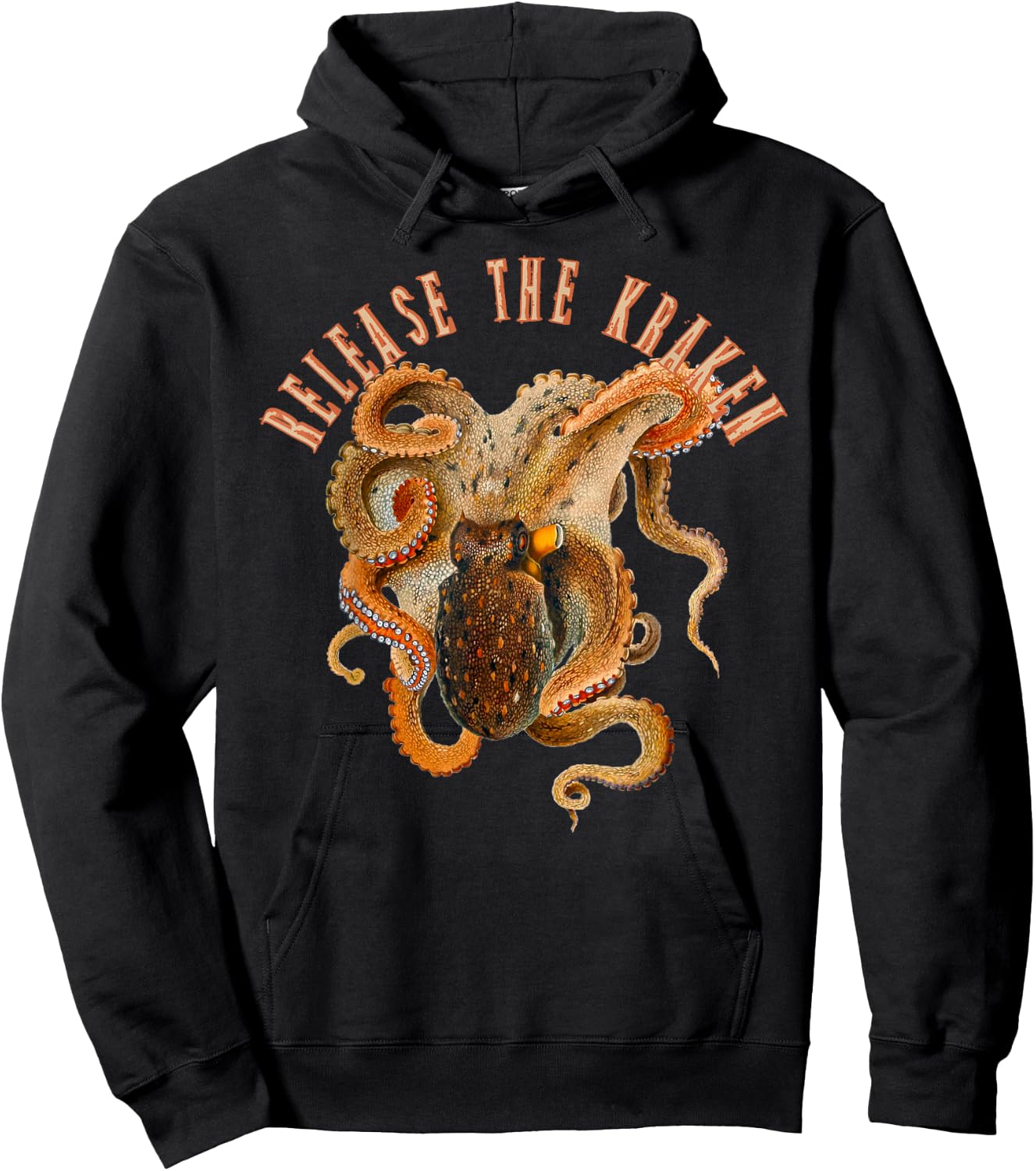 Release The Kraken Hoodie - Hoodie | Black