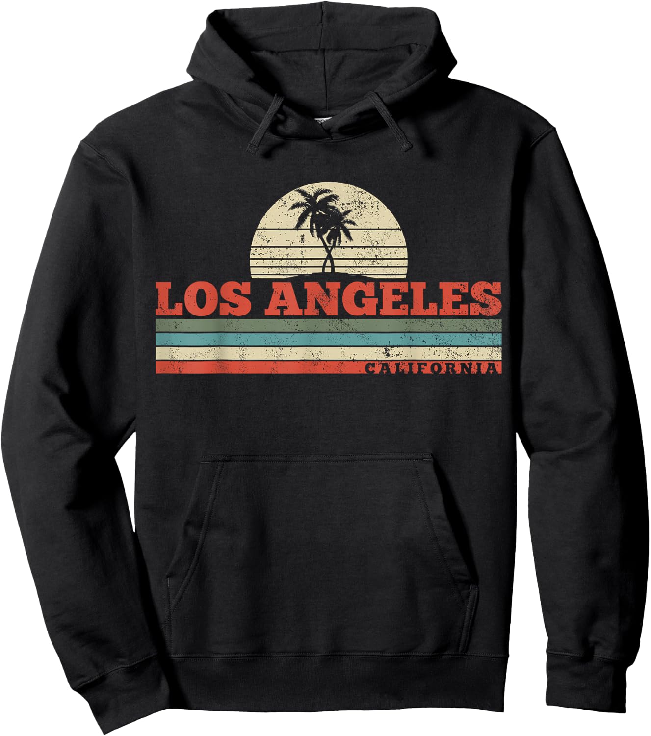 Los Angeles, California Hoodie - Hoodie | Black