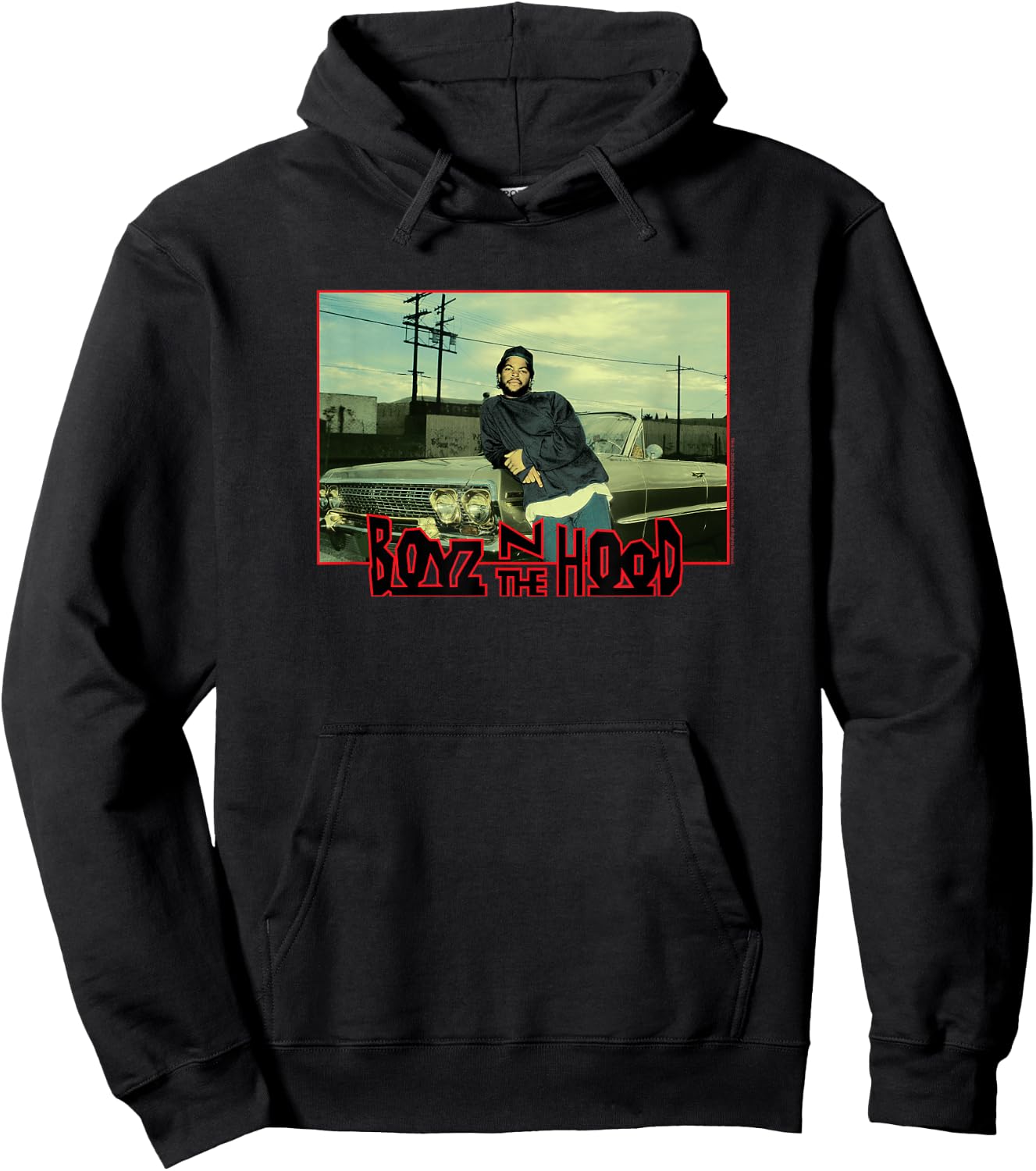 Boyz n The Hood with Car Hoodie - Hoodie | Black
