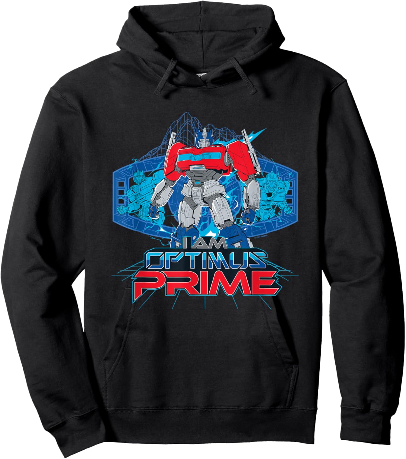 Transformers One I Am Optimus Prime Epic Portrait Hoodie - Hoodie | Black