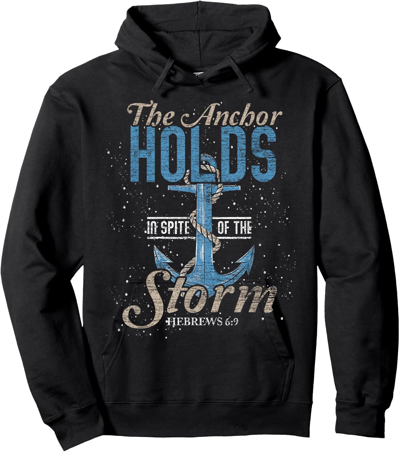 Holy Bible Spiritual Christian Gift Bible Verse Prayer Hoodie - Hoodie | Black