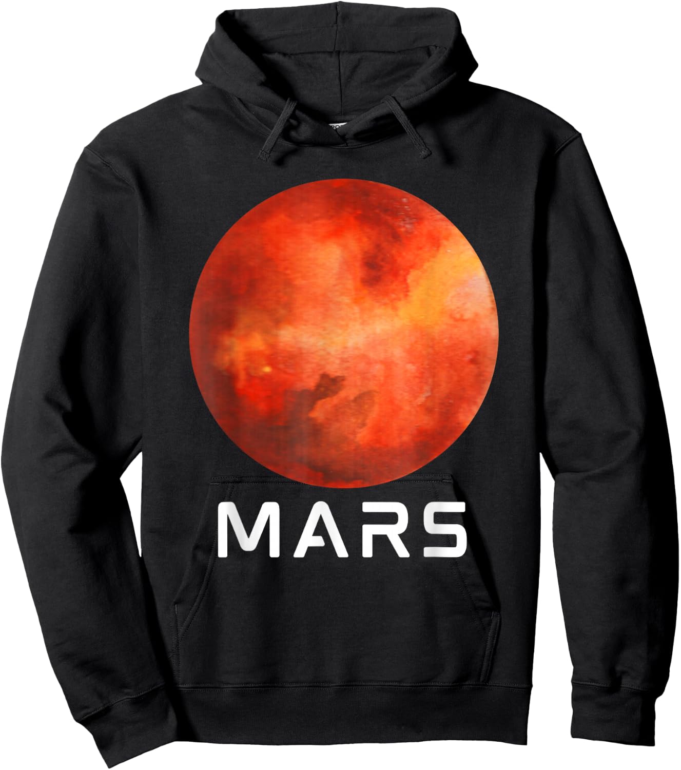 Solar System Planet Mars Outer Space Hoodie - Hoodie | Black