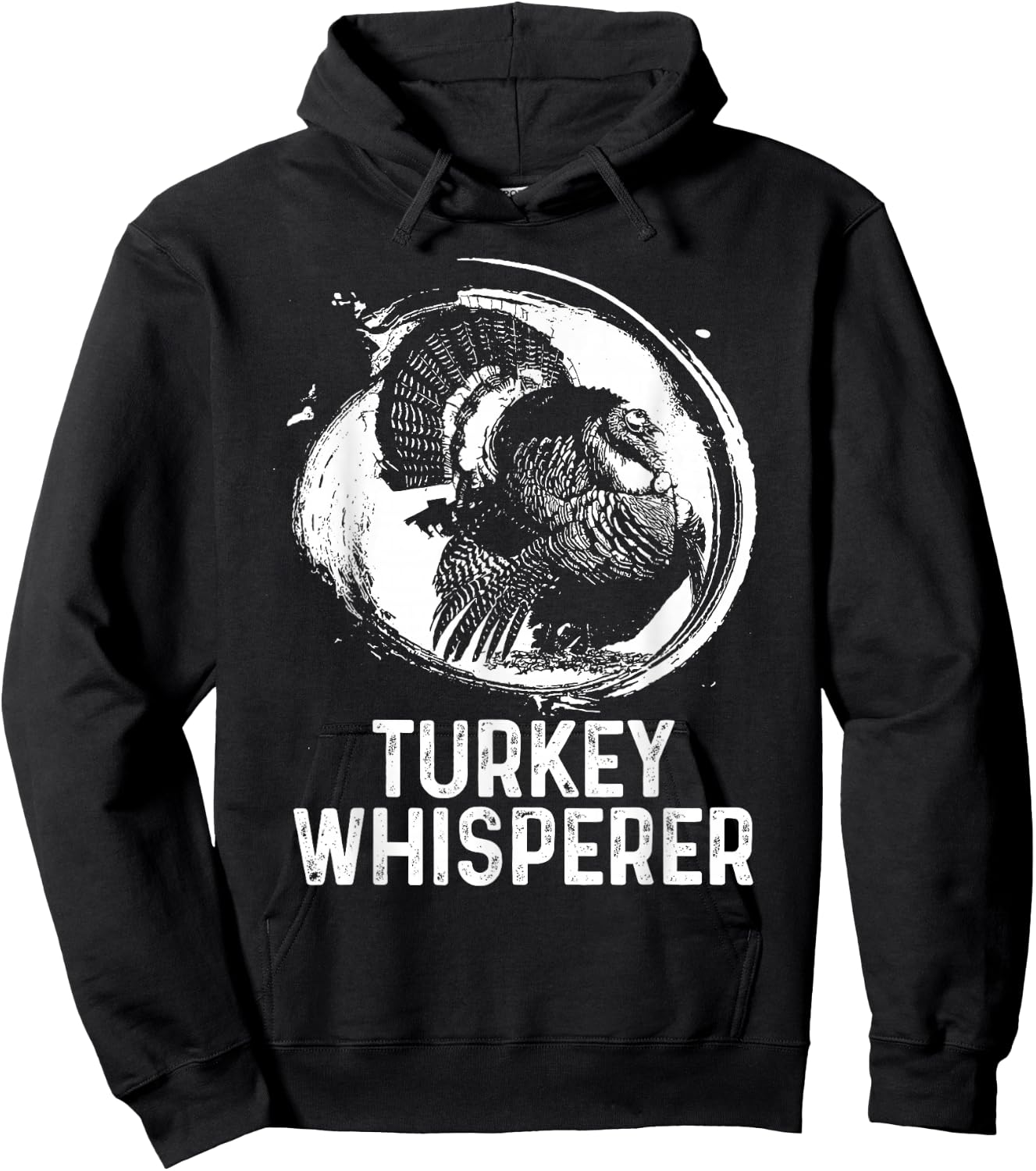 Turkey Hunter I'm A Turkey Whisperer Hunting Hoodie - Hoodie | Black