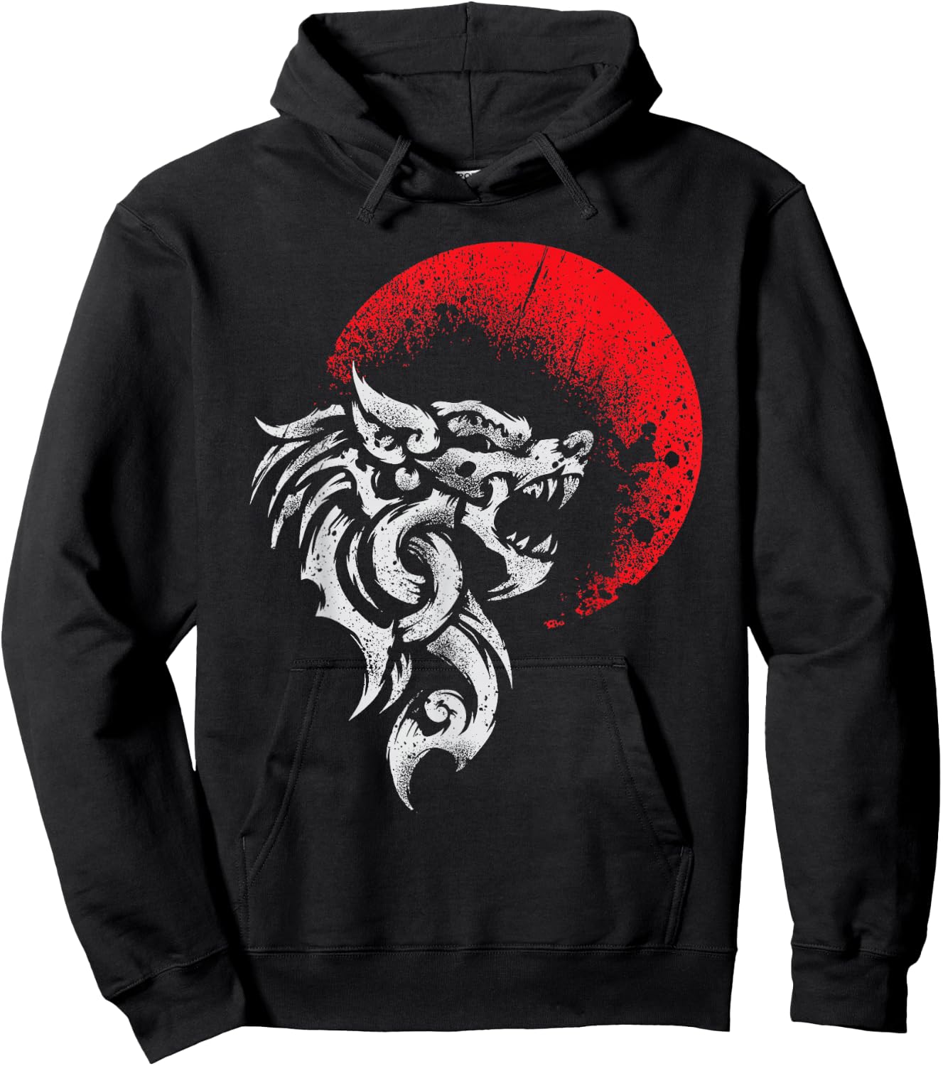Viking Fenrir - Monstrous Wolf Norse Mythology - Ragnarok Hoodie - Hoodie | Black