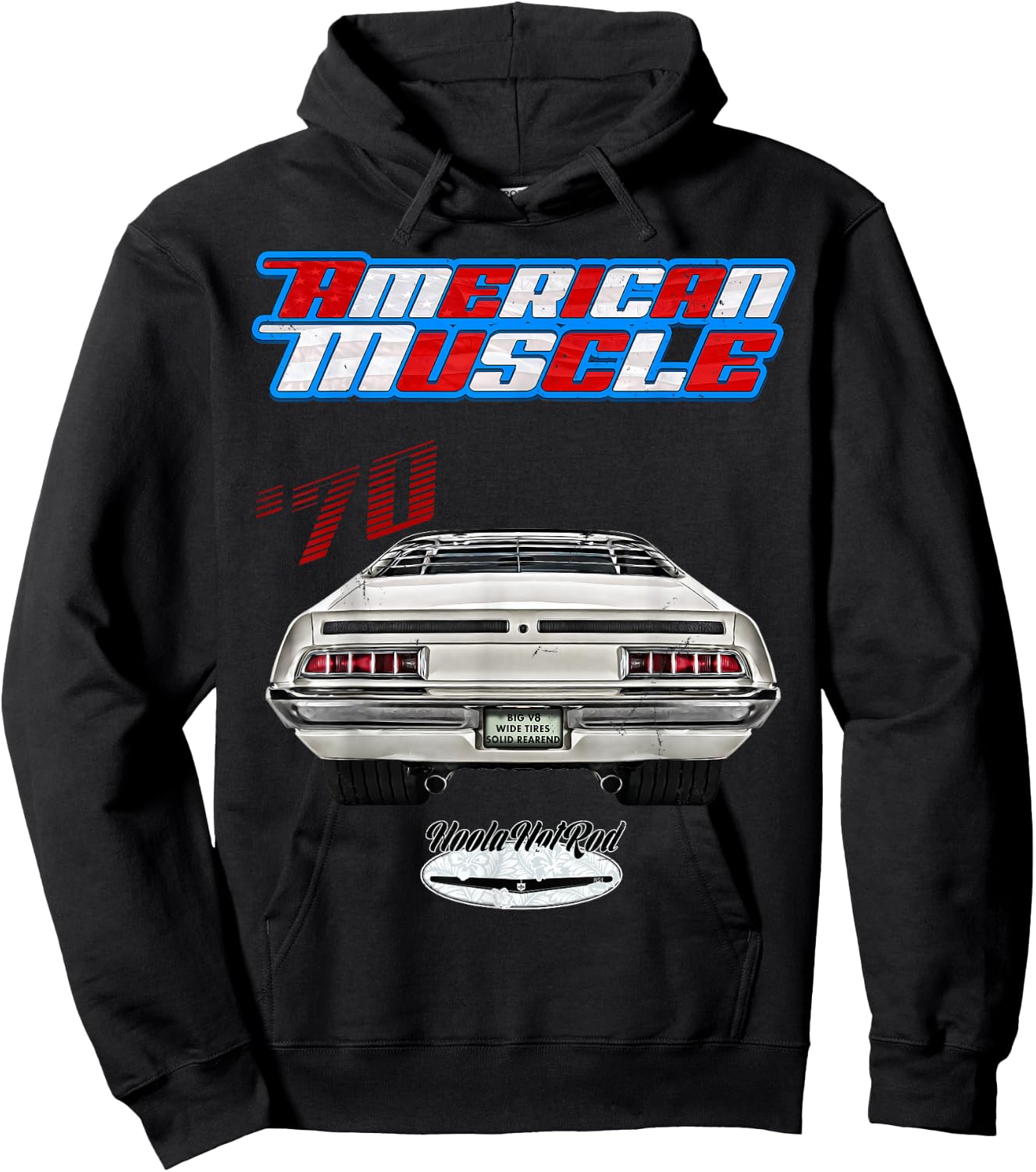 1970 Torino,Hot Rod,Muscle Car,american car,pony car,Hoola Hoodie - Hoodie | Black