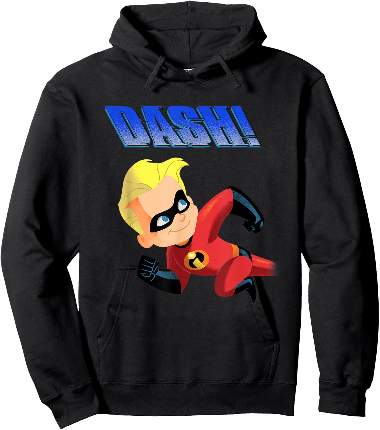 Disney Pixar The Incredibles 2 Dash Fast Big Hero Portrait Hoodie - Hoodie | Black