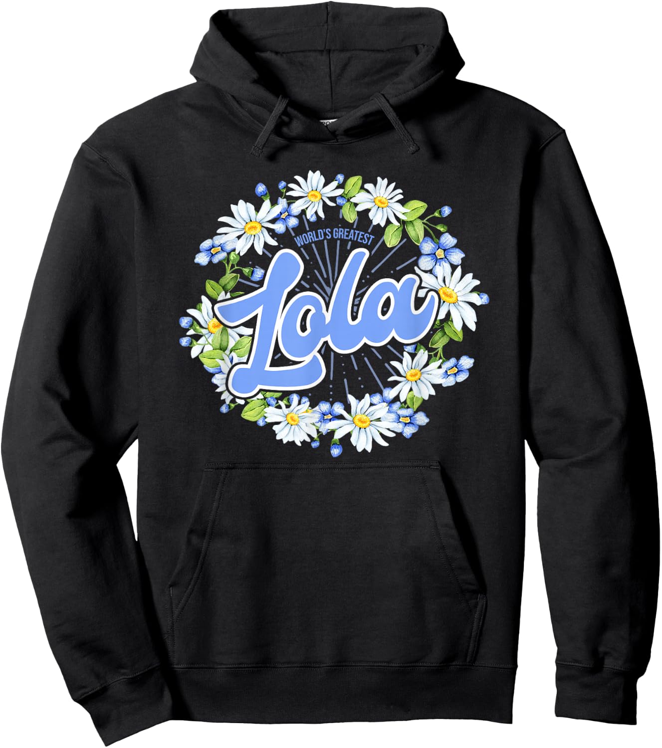 World's Greatest Lola - Gift Filipino Grandma Hoodie - Hoodie | Black